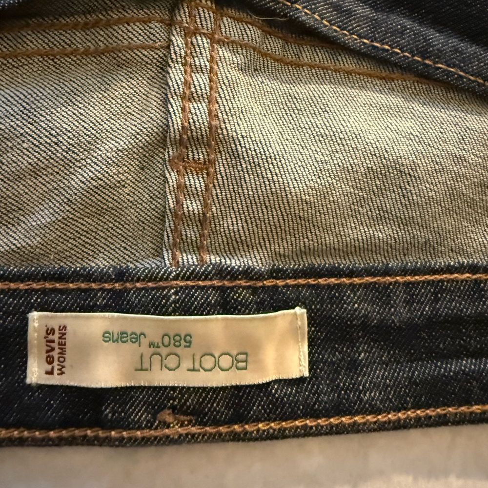 Levi's Men's Dark Blue Bootcut Jeans